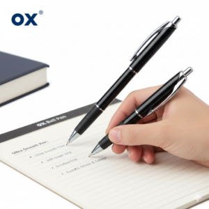 OX Premium Ball Pen with Comfort Grip for Fast & Smooth Writing